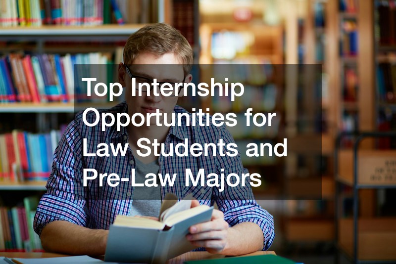 Top Internship Opportunities for Law Students and Pre-Law Majors